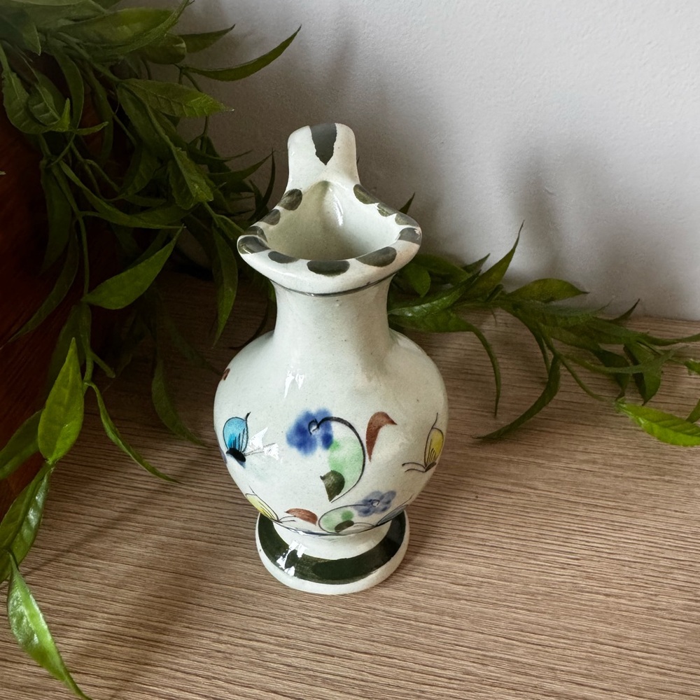 Tonala Mexican Folk Art Mini Pitcher - Picture 6 of 8